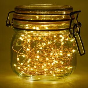 LUMABASE 30-Light Warm White Battery Operated Mini Copper LED String Lights (2-Count)