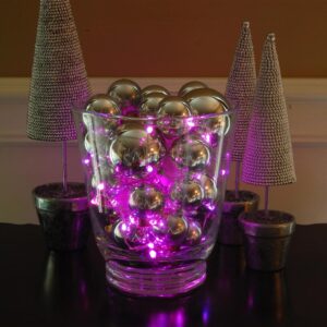 LUMABASE 50-Light Battery Operated Mini String Wire LED Lights in Multi-Color with Multi-Function Remote Control (2-Pack)