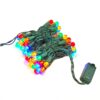LUMABASE 70-Light LED Multi-Color Plastic Globe Electric String Light