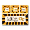Magnolia Lane Georgia Tech Ceramic 4 Section Tailgating Serving Platter