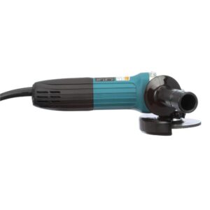 Makita 6 Amp Corded 4 in. Lightweight Angle Grinder with Grinding Wheel, Wheel Guard Side Handle Hard Case