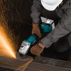 Makita 18-Volt X2 LXT Lithium-Ion 36V Brushless Cordless 7 in. Paddle Switch Cut-Off/Angle Grinder w/ Electric Brake Tool Only