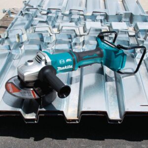 Makita 18-Volt X2 LXT Lithium-Ion 36V Brushless Cordless 7 in. Paddle Switch Cut-Off/Angle Grinder w/ Electric Brake Tool Only