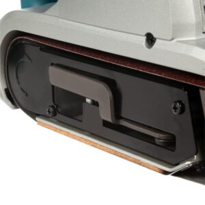 Makita 11 Amp 4 in. x 24 in. Corded Belt Sander with Abrasive Belt, 80G Belt and Dust Bag