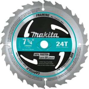 Makita 7-1/4 in. 24-Teeth Carbide-Tipped Framing Blade (10-Pack)