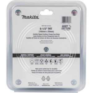 Makita 18-Volt X2 LXT(36-Volt) Brushless 6-1/2 in. Plunge Circular Saw with Bonus 6-1/2 in. 56T Carbide-Tipped Plunge Saw Blade