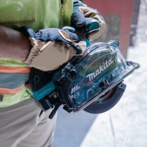 Makita 18-Volt 5-7/8 in. 5.0 Ah LXT Lithium-Ion Brushless Cordless Metal Cutting Saw Kit with Electric Brake and Chip Collector