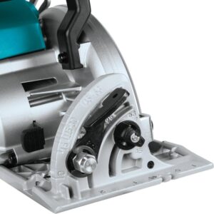 Makita 18-Volt X2 LXT Lithium-Ion (36-Volt) Brushless Cordless Rear Handle 7-1/4 in. Circular Saw w/BONUS 5.0Ah Battery 2 Pack
