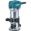 Makita 6.5 Amp 1-1/4 HP Corded Fixed Base Variable Speed Compact Router with Quick-Release