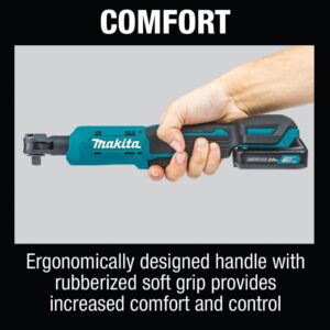 Makita 2.0 Ah 12-Volt MAX CXT 3/8 in./1/4 in. Sq. Drive Ratchet Kit with bonus 12-Volt MAX CXT 1/4 in. Sq. Drive Impact Wrench