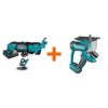 Makita 5.0 Ah 18-Volt LXT Lithium-Ion Brushless Cordless 9 in. Drywall Sander Kit, AWS Capable with bonus 18V LXT Cut-Out Saw