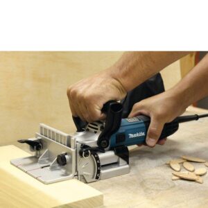 Makita 6 Amp Corded Plate Joiner with Dust Bag and Tool Case