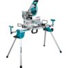 Makita 15 Amp 12 in. Dual-Bevel Sliding Compound Miter Saw with Laser and Stand