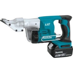 Makita 18-Volt LXT 5.0Ah Lithium-Ion Cordless 18-Gauge Straight Shear Kit