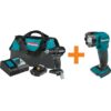 Makita 18-Volt LXT Sub-Compact Brushless 1/2 in. Driver-Drill Kit with bonus 18-Volt LXT Cordless L.E.D. Flashlight