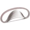 Makita 3/8 in. x 21 in. 100-Grit Abrasive Belt (10-Pack) for use with 3/8 in. x 21 in. Belt Sander