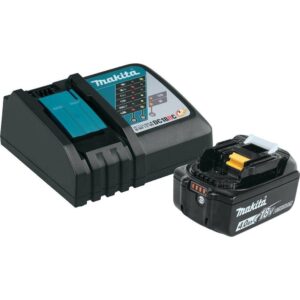 Makita 18-Volt LXT Lithium-Ion High Capacity Battery Pack 4.0Ah with Fuel Gauge and Charger Starter Kit