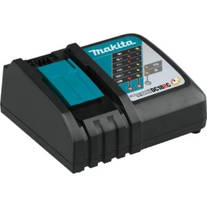 Makita 18V LXT 4.0 Ah Battery and Rapid Optimum Charger Starter Pack with bonus 18V LXT/12V MAX CXT Bluetooth Job Site Speaker