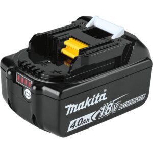 Makita 18V LXT 4.0 Ah Battery and Rapid Optimum Charger Starter Pack with bonus 18V LXT/12V MAX CXT Bluetooth Job Site Speaker