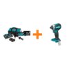 Makita 18-Volt X2 (36V) LXT Brushless 1/2 in. Right Angle Drill Kit with bonus 18V LXT Brushless 1/4 in. Cordless Impact Driver