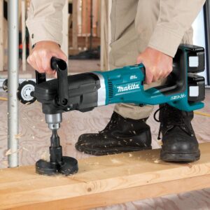 Makita 18-Volt X2 (36-Volt) 5.0 Ah LXT Lithium-Ion Brushless Cordless 1/2 in. Right Angle Drill Kit