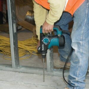 Makita 7 Amp 1-1/8 in. Corded SDS-Plus Concrete/Masonry Rotary Hammer Drill with Side Handle and Hard Case