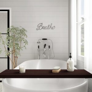 Lavish Home "Breathe" Decorative Metal Cutout Wall Sign