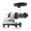 Omega Horizontal Slow Masticating Nutrition Center Chrome Juicer