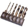 Milescraft Wood Stubby Bit Set with 1/4 in. Hex Shaft (6-Piece)