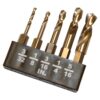 Milescraft Metal Stubby Bit Set with 1/4 in. Hex Shaft (5-Piece)
