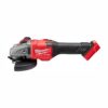 Milwaukee M18 FUEL 18-Volt Lithium-Ion Brushless Cordless 4-1/2 in./6 in. Grinder with Slide Switch with Lock On (Tool-Only)