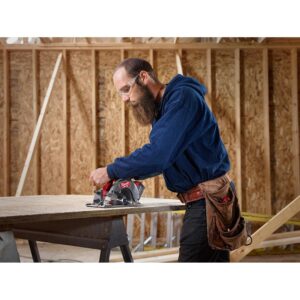 Milwaukee M18 FUEL 18-Volt Lithium-Ion Brushless Cordless 6-1/2 in. Circular Saw (Tool-Only)