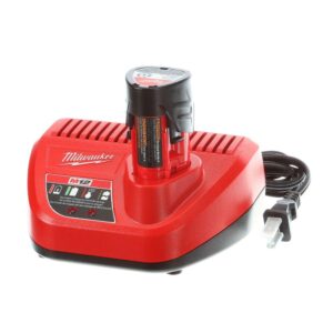 Milwaukee M12 12-Volt Lithium-Ion Cordless 1/4 in. Ratchet Kit w/ (1) 1.5Ah Battery, Charger and Tool Bag