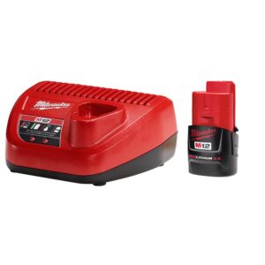 Milwaukee M12 FUEL 12-Volt Lithium-Ion Brushless Cordless 3/8 in. Ratchet Multi-Tool Combo Kit with (1) 2.0Ah Battery and Charger