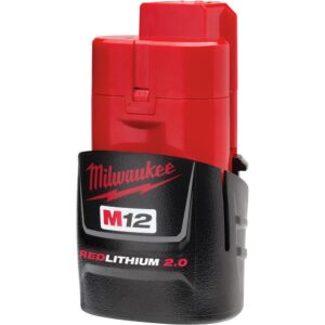 Milwaukee M12 FUEL 12-Volt Lithium-Ion Brushless Cordless 3/8 in. Ratchet Kit with (2) 2.0Ah Batteries, Charger & Tool Bag