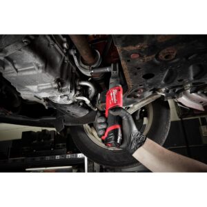 Milwaukee M12 FUEL 12-Volt Lithium-Ion Brushless Cordless 1/2 in. Ratchet Kit W/ (2) 2.0Ah Batteries, Charger & Tool Bag