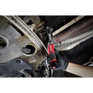 Milwaukee M12 FUEL 12-Volt 3/8 in. Lithium-Ion Brushless Cordless Extended Reach Ratchet (Tool-Only)