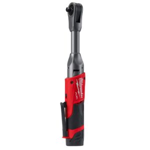 Milwaukee M12 FUEL 12-Volt Lithium-Ion Brushless Cordless 3/8 in. Extended Reach Ratchet Kit with One 2.0 Ah Batteries