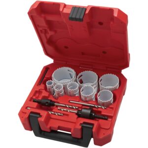 Milwaukee General-Purpose Hole Dozer Hole Saw Kit (16-Piece)