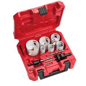 Milwaukee Hole Dozer Electricians Bi-Metal Hole Saw Set (10-Piece)