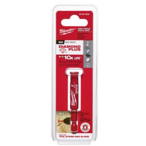 Milwaukee 3/8 in. Diamond Plus Hole Saw W/ Arbor