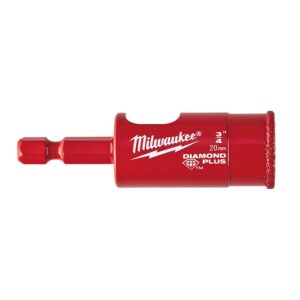 Milwaukee 3/4 in. Diamond Plus Hole Saw W/ Arbor