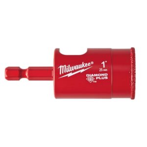 Milwaukee 1 in. Diamond Plus Hole Saw W/ Arbor