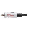 Milwaukee 1 in. Hole Dozer Bi-Metal Hole Saw with 3/8 in. Arbor & Pilot Bit