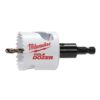 Milwaukee 2 in. Hole Dozer Bi-Metal Hole Saw with 3/8 in. Arbor & Pilot Bit