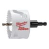 Milwaukee 3 in. Hole Dozer Bi-Metal Hole Saw with 3/8 in. Arbor & Pilot Bit