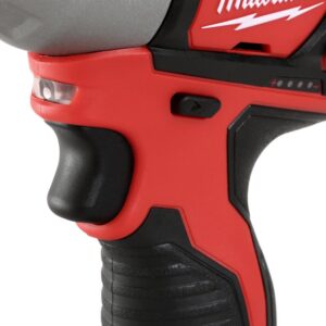 Milwaukee M12 12-Volt Lithium-Ion Cordless 3/8 in. Impact Wrench Kit W/ (2) 1.5Ah Batteries, Charger & Hard Case