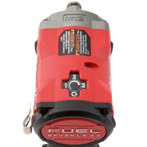 Milwaukee M12 FUEL 12-Volt Lithium-Ion Brushless Cordless Stubby 3/8 in. Impact Wrench & 3/8 in. Ratchet with two 3.0 Ah Batteries