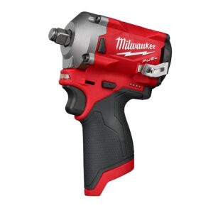 Milwaukee M12 FUEL 12-Volt Lithium-Ion Brushless Cordless Stubby 1/2 in. Impact Wrench (Tool-Only)