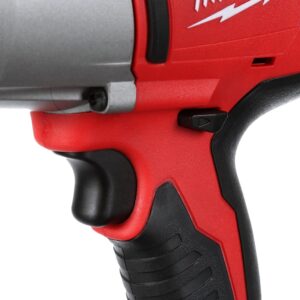 Milwaukee M18 18-Volt Lithium-Ion Cordless 1/2 in. Impact Wrench with Pin Detent Kit with (2) 3.0Ah Batteries, Charger & Hard Case